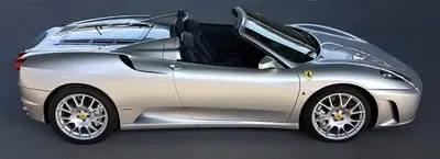 Ferrari F430 Spider F1 — Cabriolet de légende, 490 ch purs, seulement 44 000 km — Seitenansicht