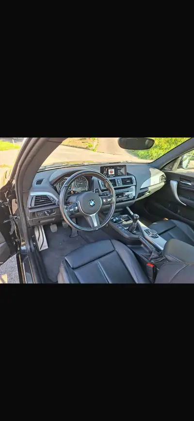 BMW M235i Coupé — Performance 326 ch, manuel, design noir métallisé — detail