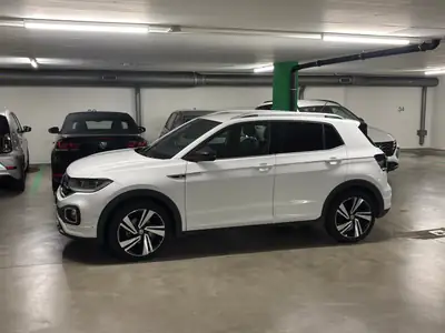 VW T-Cross 1.0 TSI 115 DSG R-Line — SUV urbain performant, 66'000 km seulement — side view
