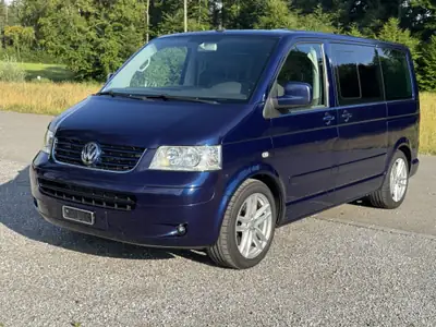 VW T5 3.2 V6 Highline 4motion — Monospace spacieux avec transmission intégrale et moteur V6 performant — cruscotto