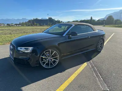 Audi RS5 4.2 V8 FSI Cabriolet — 450 ch, Quattro intégral, Très bas kilométrage — arrière