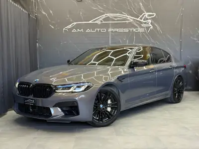 BMW M5 xDrive Competition — Berline sportive 625 ch, freins céramiques, très bas kilométrage — vista esterna