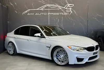 BMW M3 Drivelogic 2014 — Berline sportive 431 ch, révisée et équipée — vista posteriore