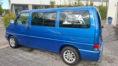 VW T4 Multivan Atlantis — Monospace robuste 7 places, diesel économe — Seitenansicht