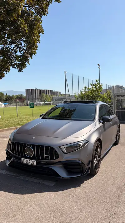 Mercedes-AMG A 45 S 4matic+ — Compacte haute performance 421 ch, 75'000 km — vue extérieure