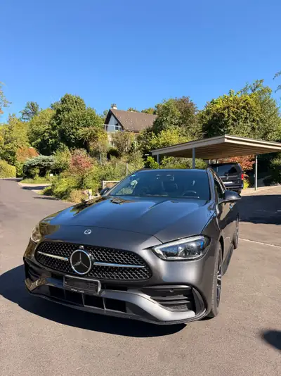 Mercedes-Benz C 300 d AMG Line — Break diesel MHEV, 100'000 km, sans sinistre — vue extérieure