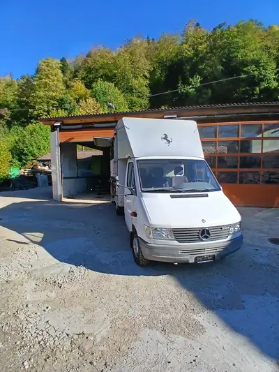 Mercedes-Benz 300-Series 312d — Camion chevaux diesel robuste, 48 000 km seulement — side view