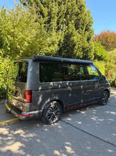VW T6.1 2.0 TDI 150 Ocean Edition Liberty — Camping-car aménagé, faible kilométrage — arrière