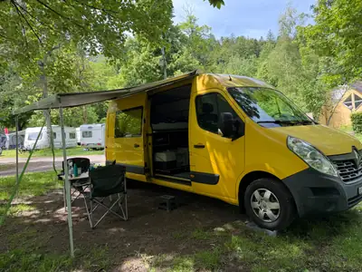 Renault Master 2.3 dCi 130 — Camper aménagé, prêt pour l'aventure — vista esterna