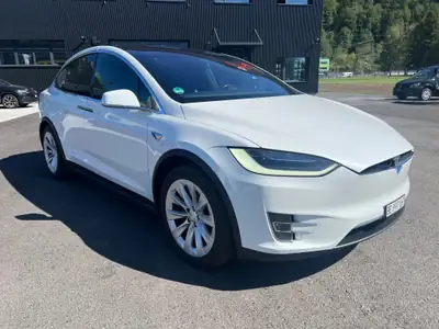 Tesla Model X 100D Long Range — SUV électrique 7 places, 524 ch, excellent état — Seitenansicht
