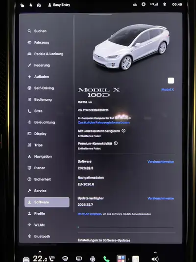 Tesla Model X 100D Long Range — SUV électrique 7 places, 524 ch, excellent état — Miniatur 7