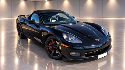 Chevrolet Corvette 6.0 V8 — Cabriolet légendaire, 58'000 km, état impeccable — cruscotto