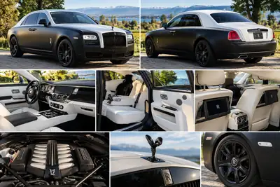Rolls-Royce Ghost 6.6 V12 — Berline de prestige, seulement 24'574 km — Außenansicht