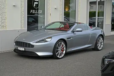 Aston Martin DB9 Volante Touchtronic — Cabriolet V12 sportif, 57'000 km — vista esterna