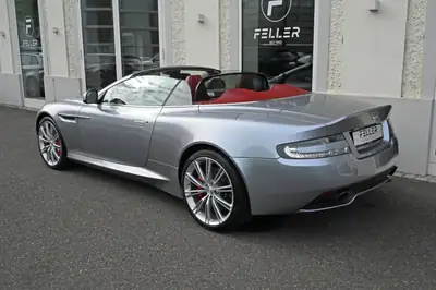 Aston Martin DB9 Volante Touchtronic — Cabriolet V12 sportif, 57'000 km — Miniatura 12