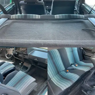 VW Golf 1.8 GTI 1983 — Véhicule de collection en excellent état, moteur performant — intérieur