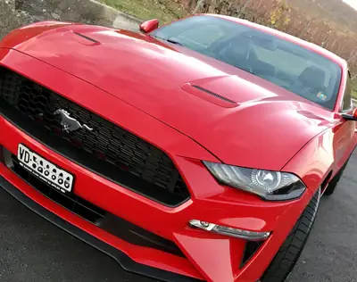 Ford Mustang 2.3 EcoBoost — Le coupé sportif américain à motorisation efficace — arrière