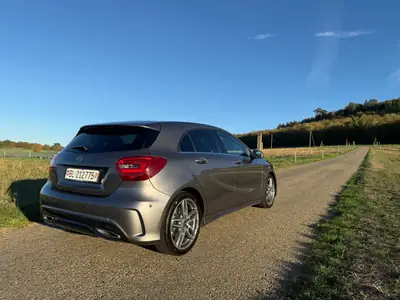 Mercedes-Benz A 220 d AMG Line 4Motion — Diesel performant, berline compacte premium — Heckansicht