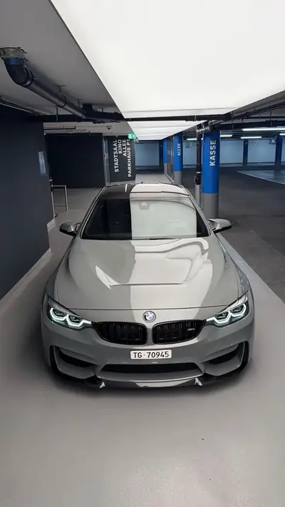 BMW M4 CS 2018 — Coupé haute performance, 22'350 km seulement — arrière