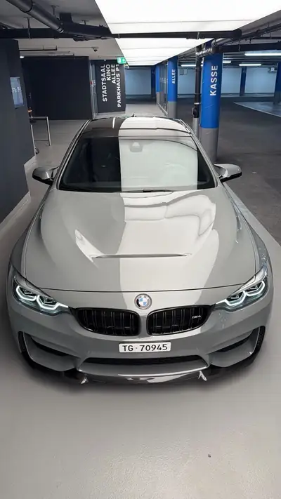 BMW M4 CS 2018 — Coupé haute performance, 22'350 km seulement — intérieur