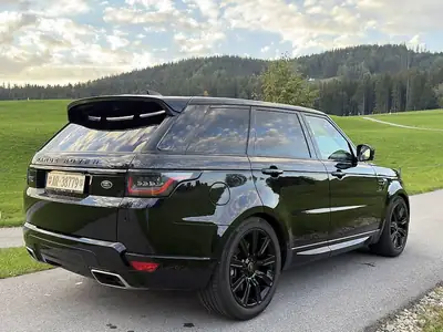 Land Rover Range Rover Sport P400 — SUV premium 400 ch, 100'000 km seulement — intérieur