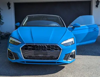 Audi A5 Cabriolet 2022 — Élégance décapotable, 60'000 km seulement — vue extérieure