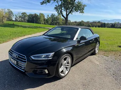 Audi A5 Cabriolet 190 ch — Élégance décapotable, moteur essence performant — exterior view