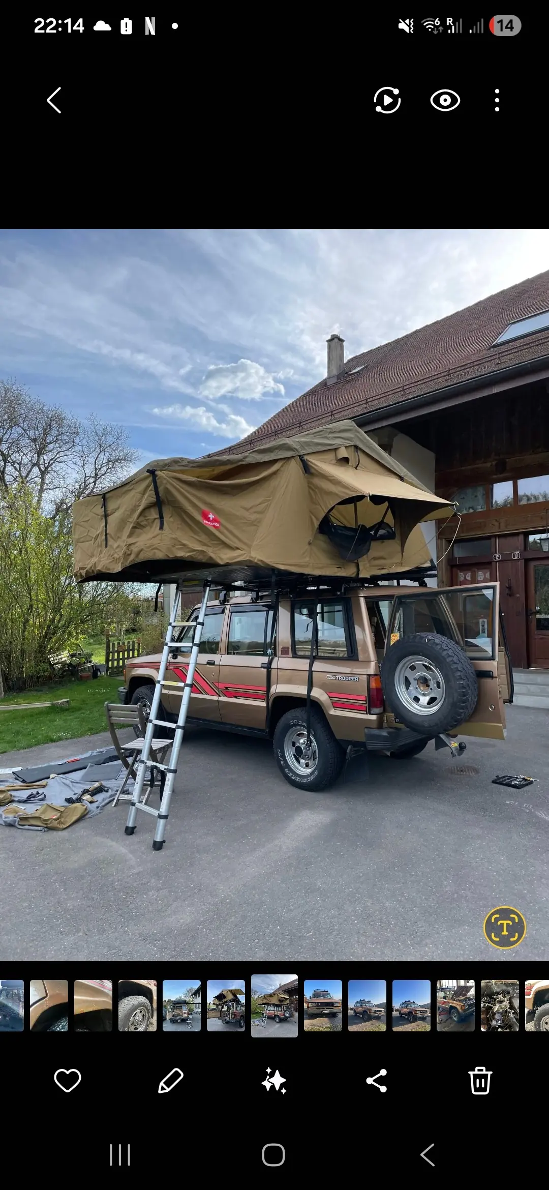 Isuzu Trooper 1987 occasion Zürich — 1