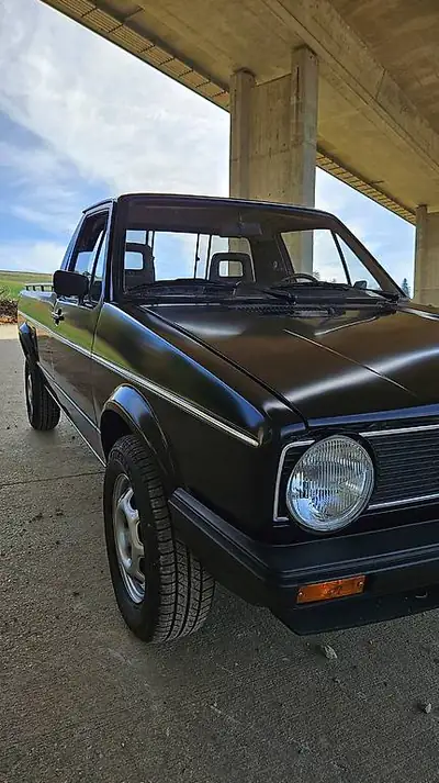 VW Caddy 1.8 GTI — Pickup légendaire des années 80, expertise vétéran — arrière