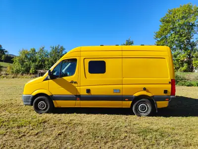 VW Crafter 2.0 TDI 136 — Van aménagé robuste, 145'000 km, sans sinistre — vue extérieure