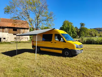 VW Crafter 2.0 TDI 136 — Van aménagé robuste, 145'000 km, sans sinistre — arrière
