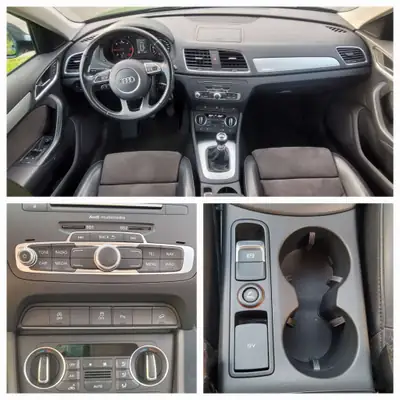 Audi Q3 2.0 TDI 150 quattro — SUV compact robuste, sans sinistre — Heckansicht