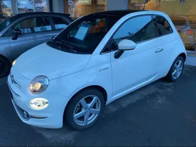 Fiat 500 1.2 Star Dual — Citadine maligne, faible kilométrage et boîte auto — fianco