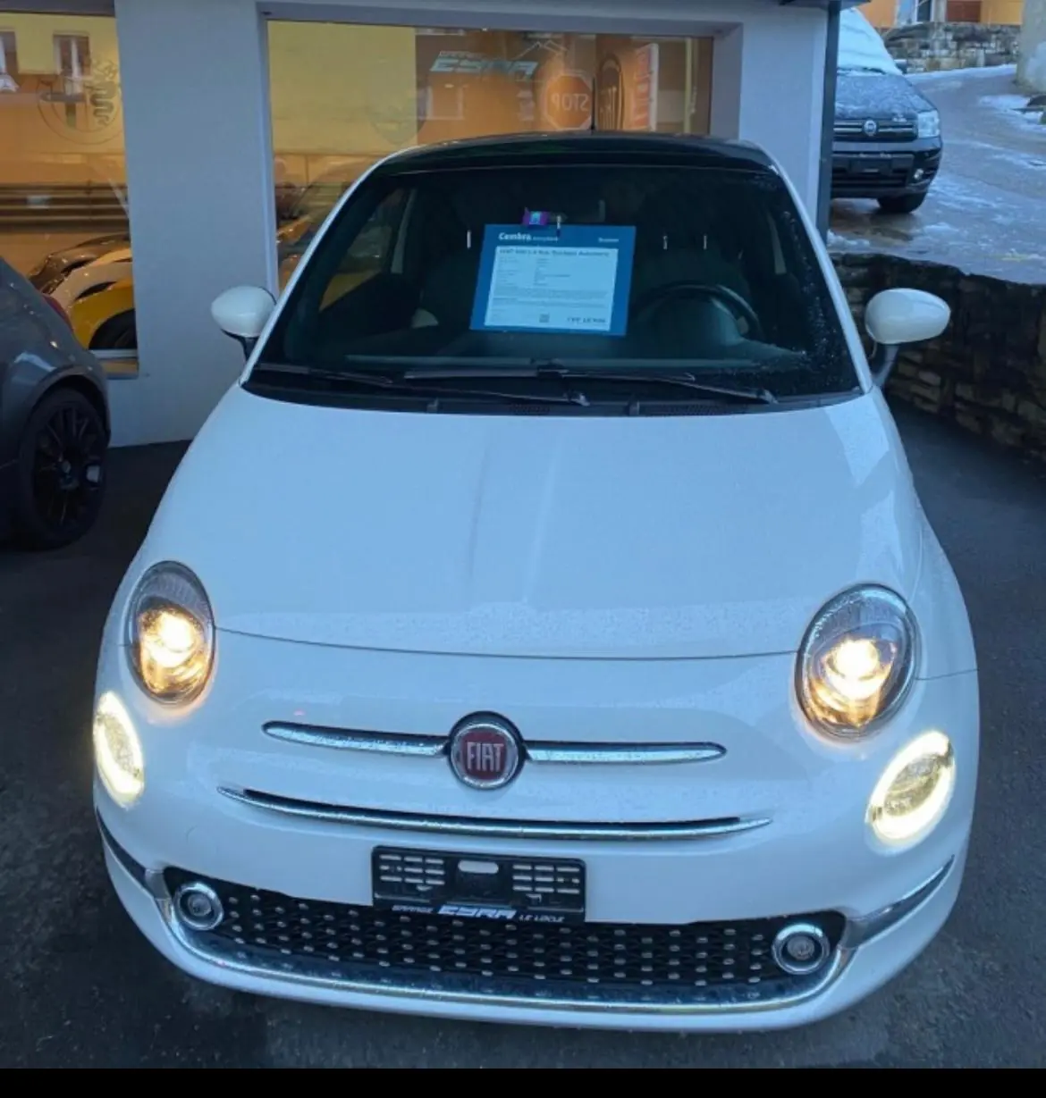 Fiat 500 2021 occasion Echallens — 1