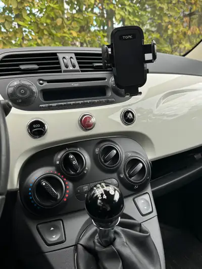 Fiat 500C Cabriolet TwinAir — Découvrable, économique et sans sinistre — cruscotto