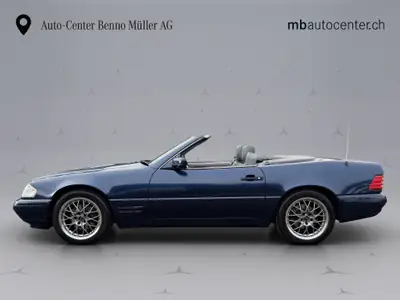 Mercedes-Benz SL 320 — Cabriolet sportif R129 au charme intemporel — fianco