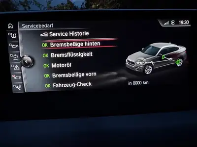 BMW X6 40d xDrive — SUV coupé diesel puissant, 190'000 km, sans sinistre — cruscotto