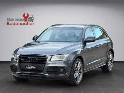 Audi SQ5 3.0 TDI 340 ch — SUV sportif diesel, premier propriétaire, entretien complet — fianco