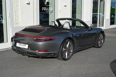 Porsche 911 Carrera 4S Cabrio — Cabriolet sportif 420 ch, entretien Porsche récent — Miniatura 8