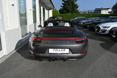 Porsche 911 Carrera 4S Cabrio — Cabriolet sportif 420 ch, entretien Porsche récent — Miniatura 7
