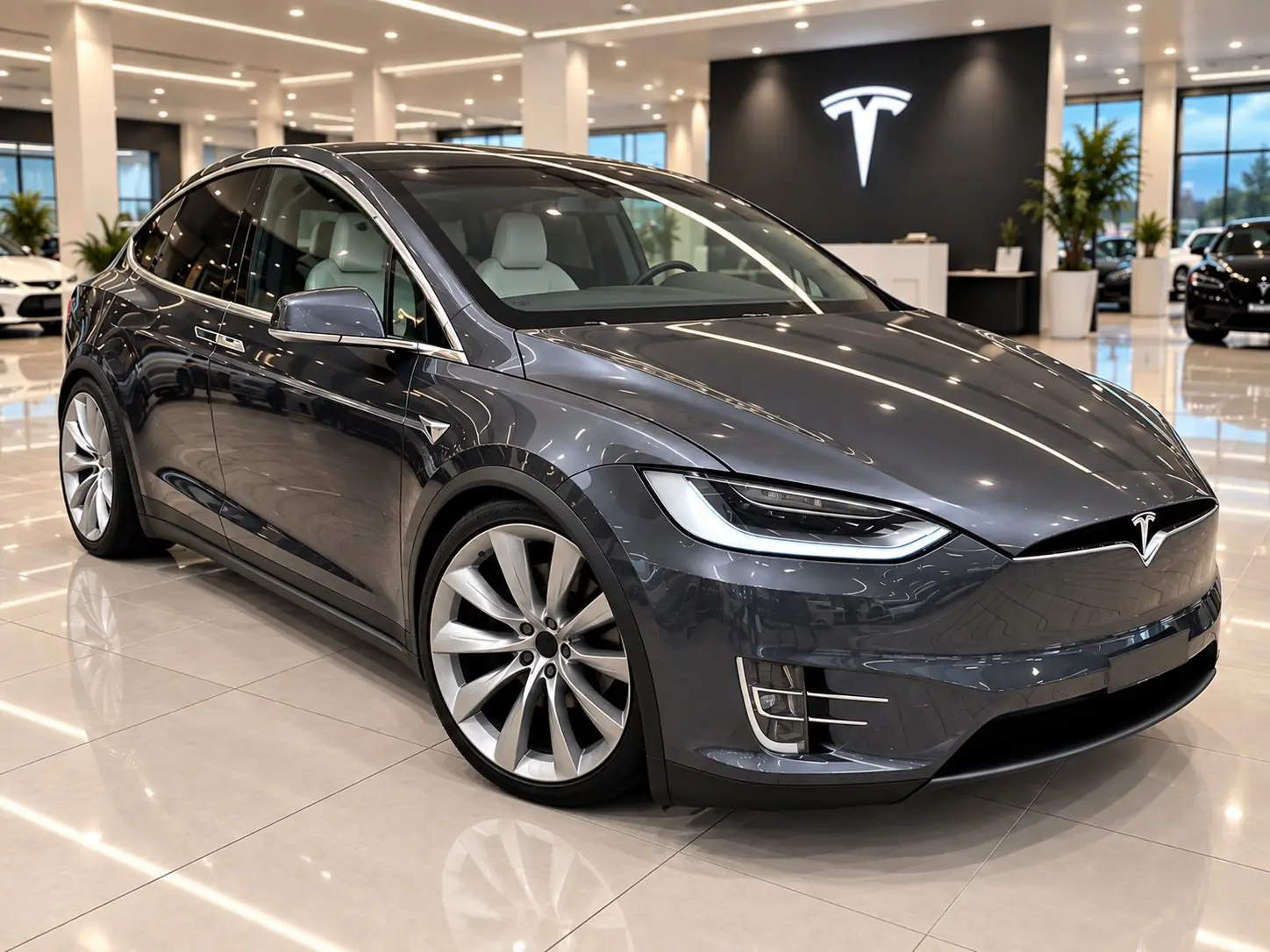 Tesla Model X 2019 occasion Nebikon — 1
