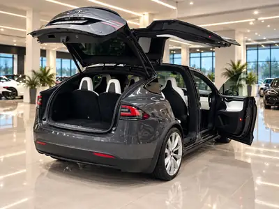 Tesla Model X 100D Full FSD — SUV électrique 7 places, Autopilot complet — intérieur