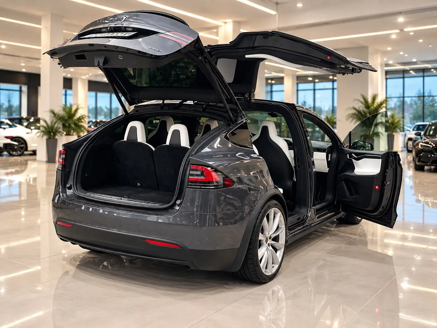 Tesla Model X 2019 occasion Nebikon — 4