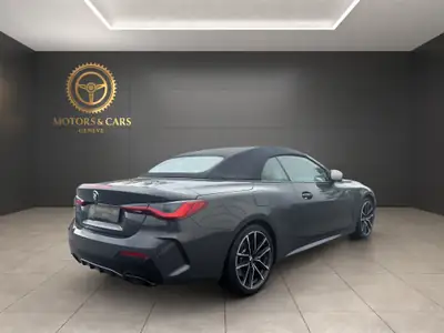 BMW M440i xDrive 48V Cabriolet — Roadster performant, mild-hybrid, 51 000 km — vista posteriore