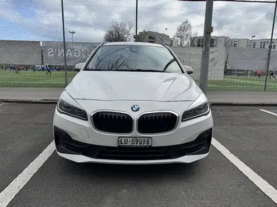BMW 216 Gran Tourer — Monospace compact diesel, 209'000 km, sans sinistre — Seitenansicht