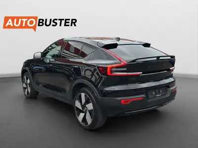 Volvo C40 Recharge P8 Twin AWD — SUV électrique 408 ch, service gratuit jusqu'en 2032 — Heckansicht