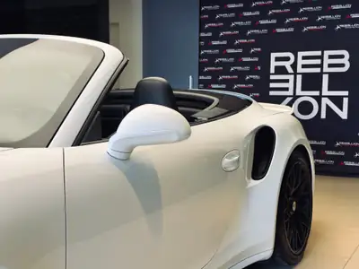 Porsche 911 Turbo S Cabrio PDK — Superbe cabriolet de prestige, 87'000 km, garantie NSA — Miniatur 8