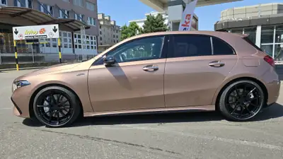 Mercedes-AMG A 35 4matic — Performance 320 ch, 44'000 km, garantie prolongée — côté