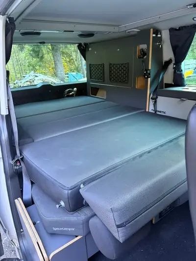 VW T6 2.0 TDI 204 Highline — Camping-car aménagé, motorisation robuste et spacieuse — Innenraum