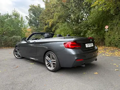 BMW M240i xDrive Cabriolet — Roadster sportif 340 ch, 28 000 km seulement — side view
